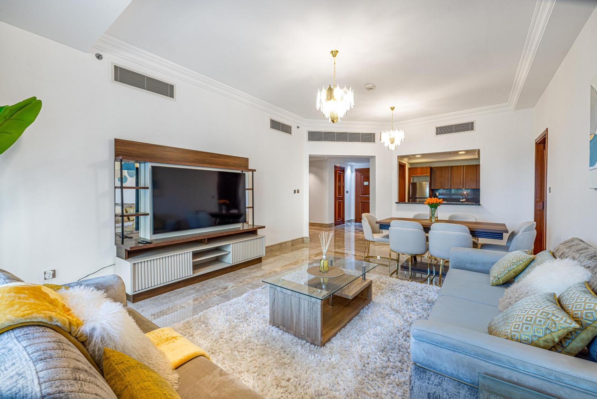 Fairmont North 2br 2 Balconies Sea View Apartment Dubai
